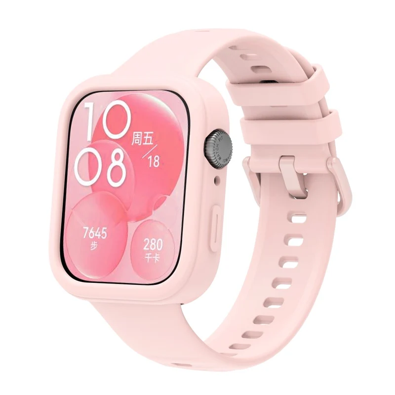 Huawei Watch Fit 3 Schützende Silikon Bumper