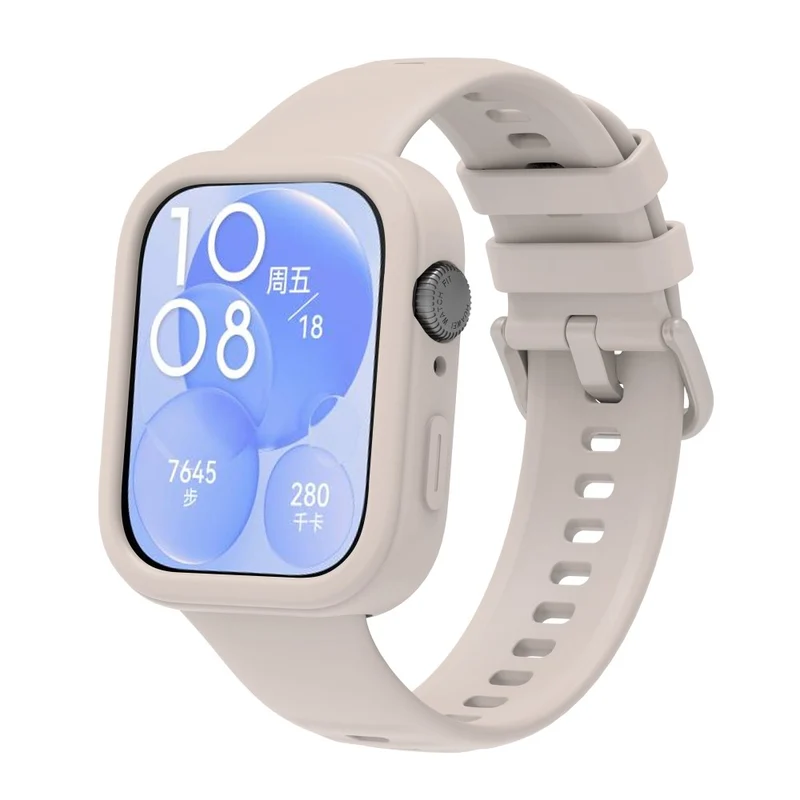 Huawei Watch Fit 3 Schützende Silikon Bumper