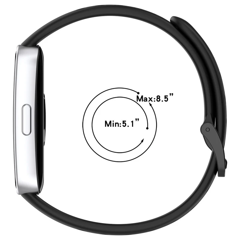 Huawei Band 8 / Huawei Band 9 Silikon Universell Armband