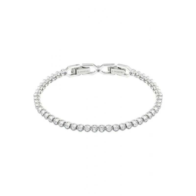 Swarovski Damen Gliederarmband Emily mit Kristallchatons Silber 1808960