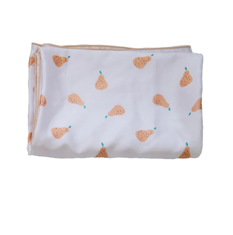 Kuschelige Baby-/Kinderdecke aus weicher Mikrofaser mit fröhlichem Bananen-Print