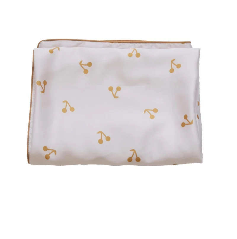 Kuschelige Baby-/Kinderdecke aus weicher Mikrofaser mit fröhlichem Bananen-Print