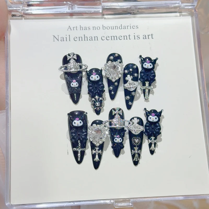 Künstlerische Gel-Nagelspitzen