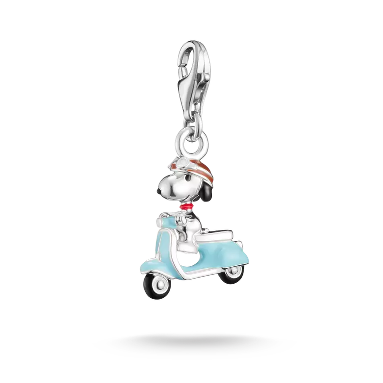 Thomas Sabo 2243-664-7 Charm • Snoopy Anhänger • 925 Sterling Silber