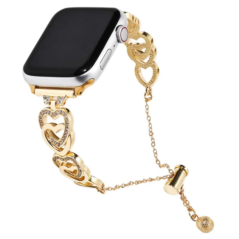 Apple Smartwatch Metall Und Strass Universell Armband