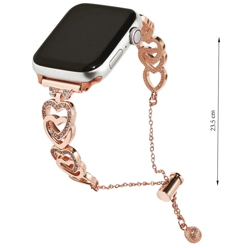 Apple Smartwatch Metall Und Strass Universell Armband