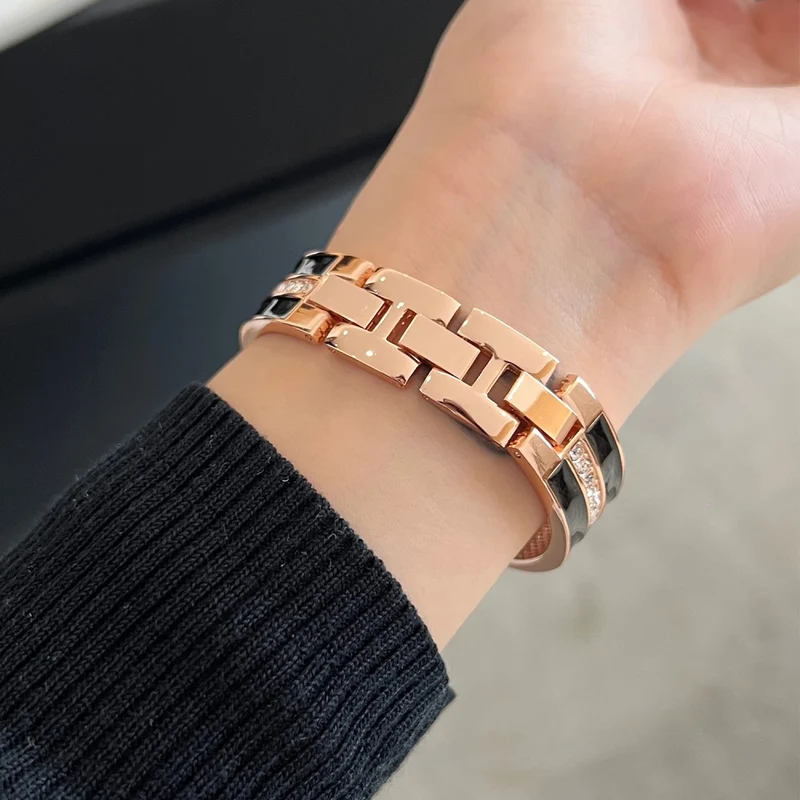 Apple Smartwatch Metall Und Strass Universell Armband