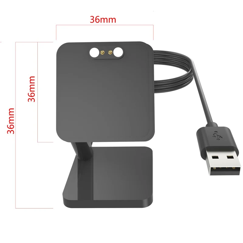 1m Plastik Und Silikon QCY GTS Smartwatch / QCY GTC Smartwatch Magnetisch USB Ladegerät