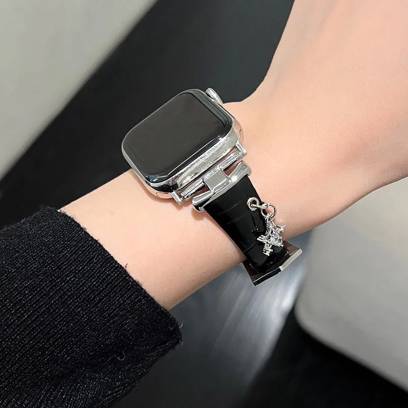 Apple Smartwatch Echtes Leder Universell Armband