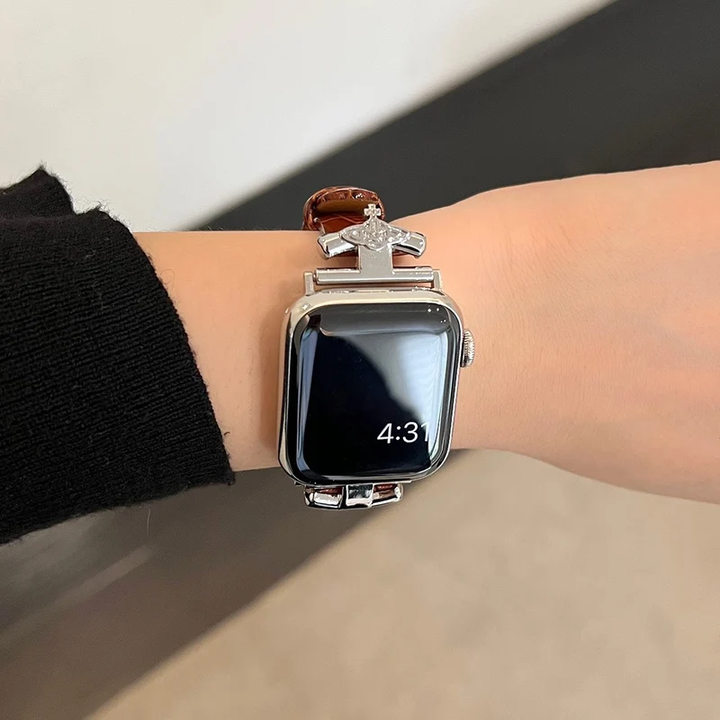 Apple Smartwatch Echtes Leder Universell Armband
