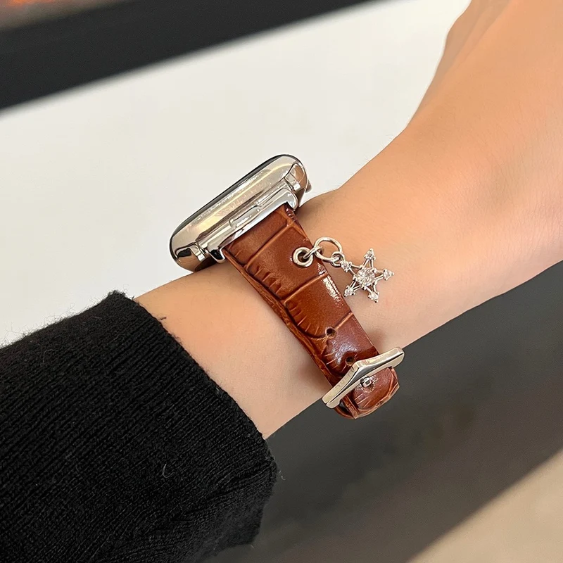 Apple Smartwatch Echtes Leder Universell Armband