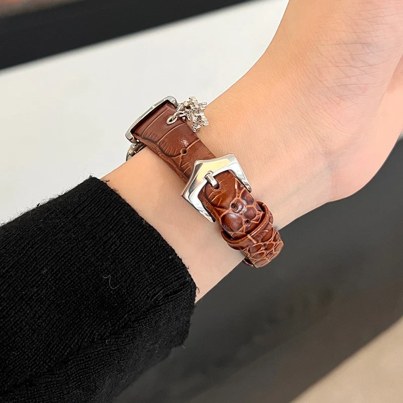 Apple Smartwatch Echtes Leder Universell Armband