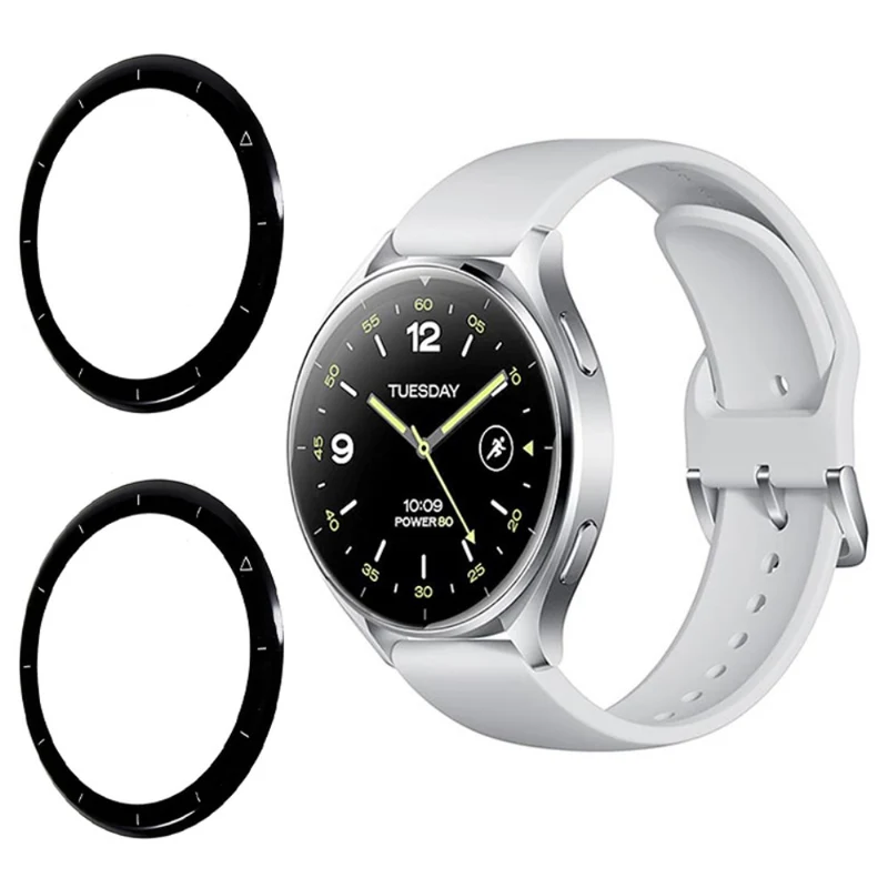 2stück Xiaomi Watch 2 Silikon HD Displayschutz