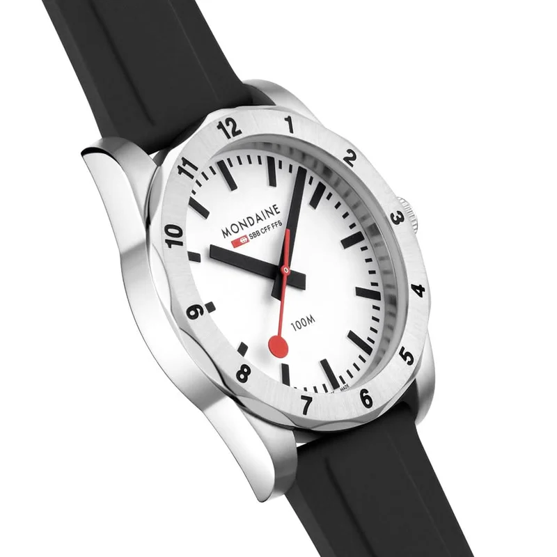 Mondaine Numeri MSN.4211B.RB Herrenuhr • BackLight Technik • 10 ATM