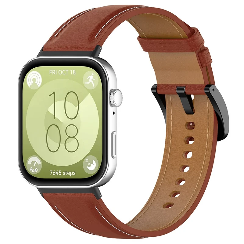 Huawei Watch Fit 3 Echtes Leder Armband