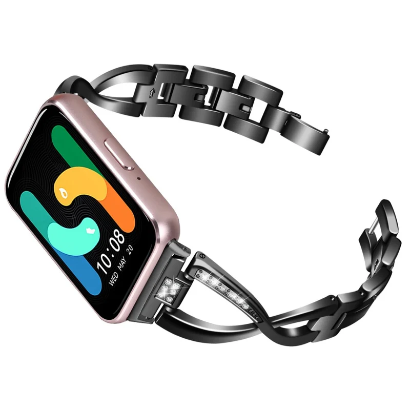 Samsung Galaxy Fit 3 Metall Und Strass Armband