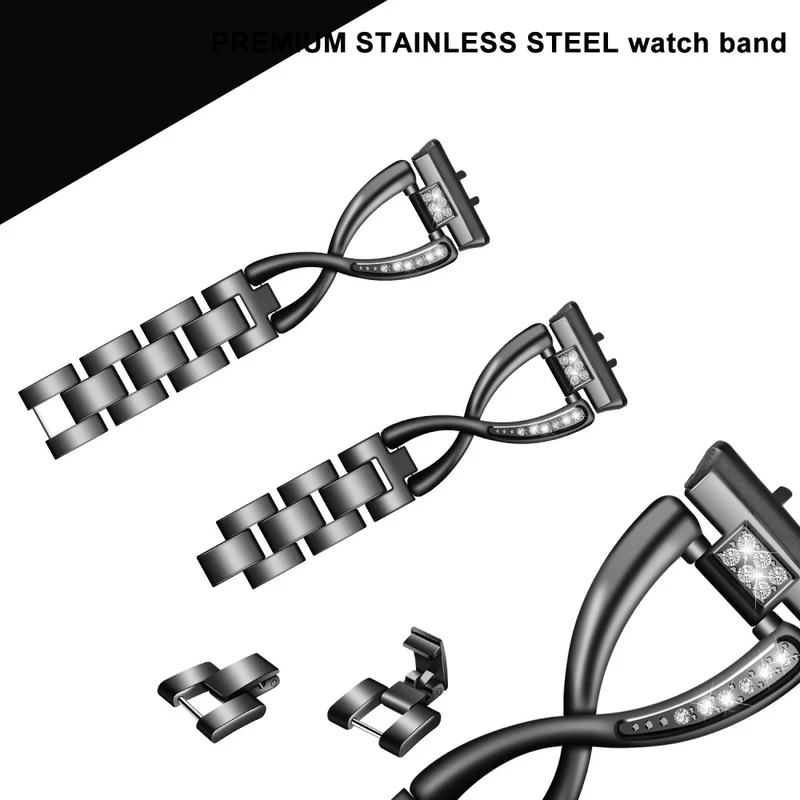 Samsung Galaxy Fit 3 Metall Und Strass Armband