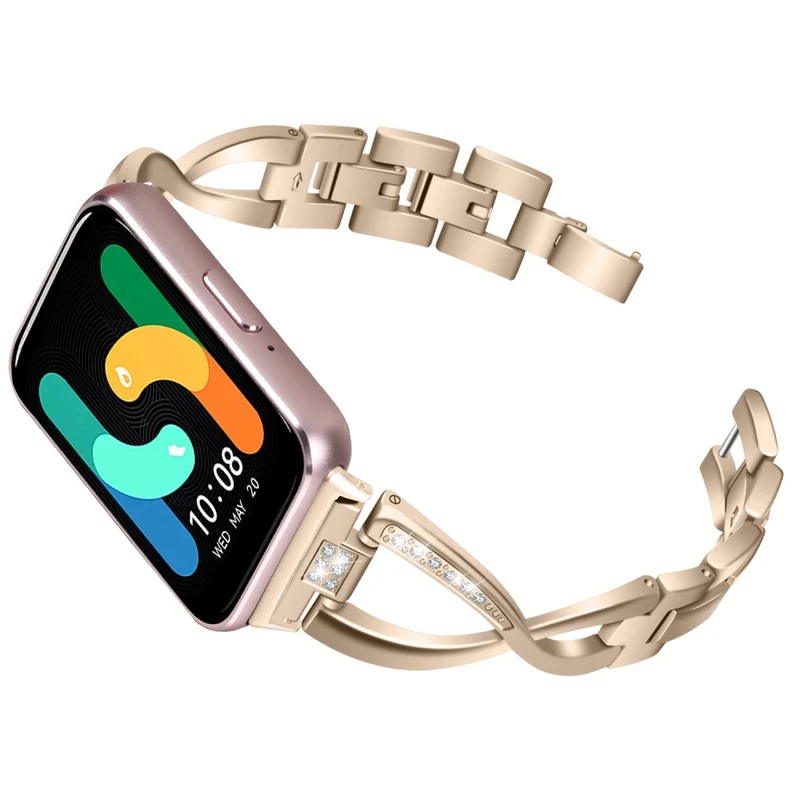 Samsung Galaxy Fit 3 Metall Und Strass Armband