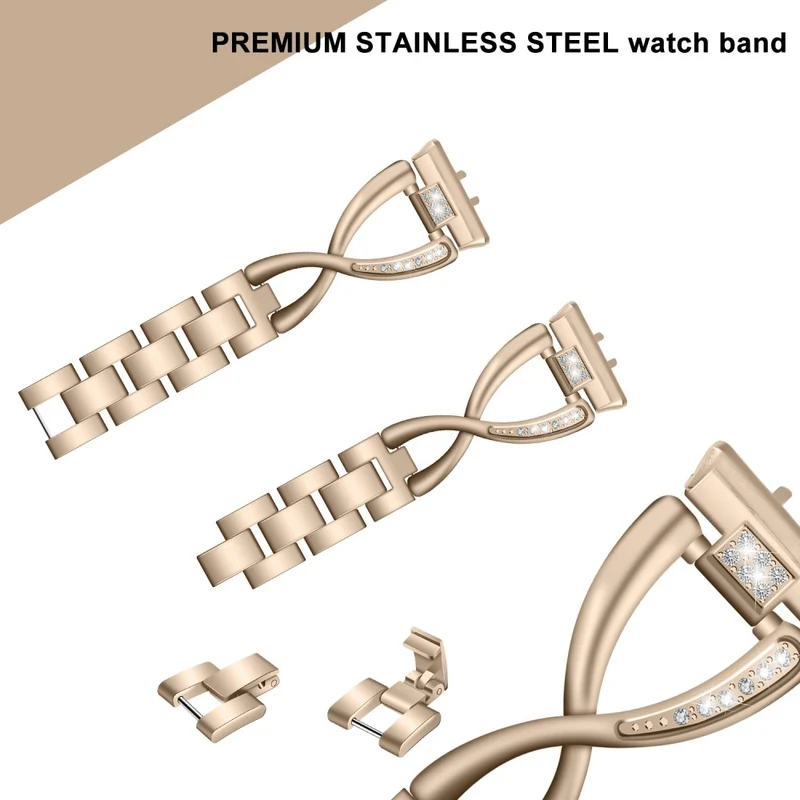 Samsung Galaxy Fit 3 Metall Und Strass Armband