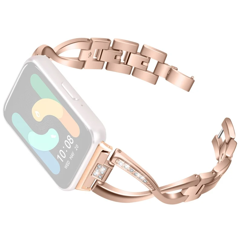 Samsung Galaxy Fit 3 Metall Und Strass Armband