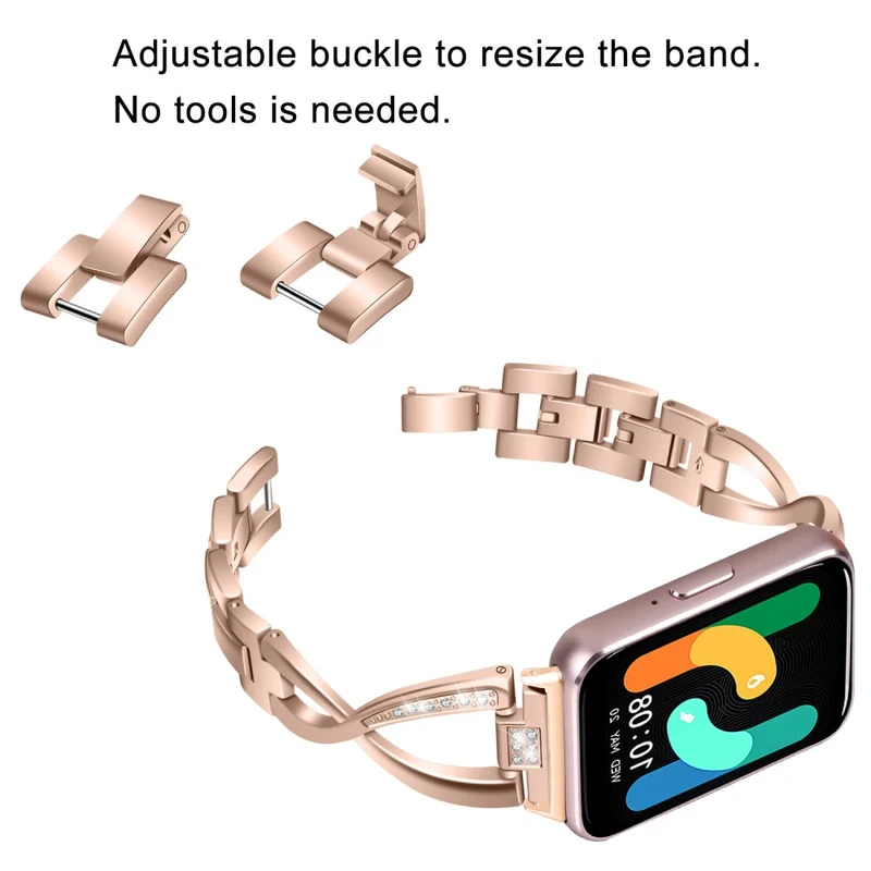 Samsung Galaxy Fit 3 Metall Und Strass Armband