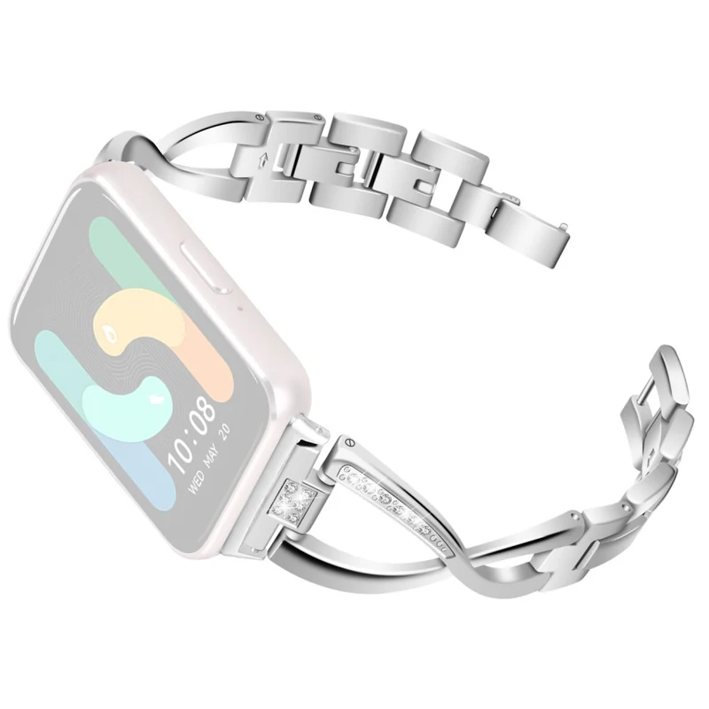 Samsung Galaxy Fit 3 Metall Und Strass Armband