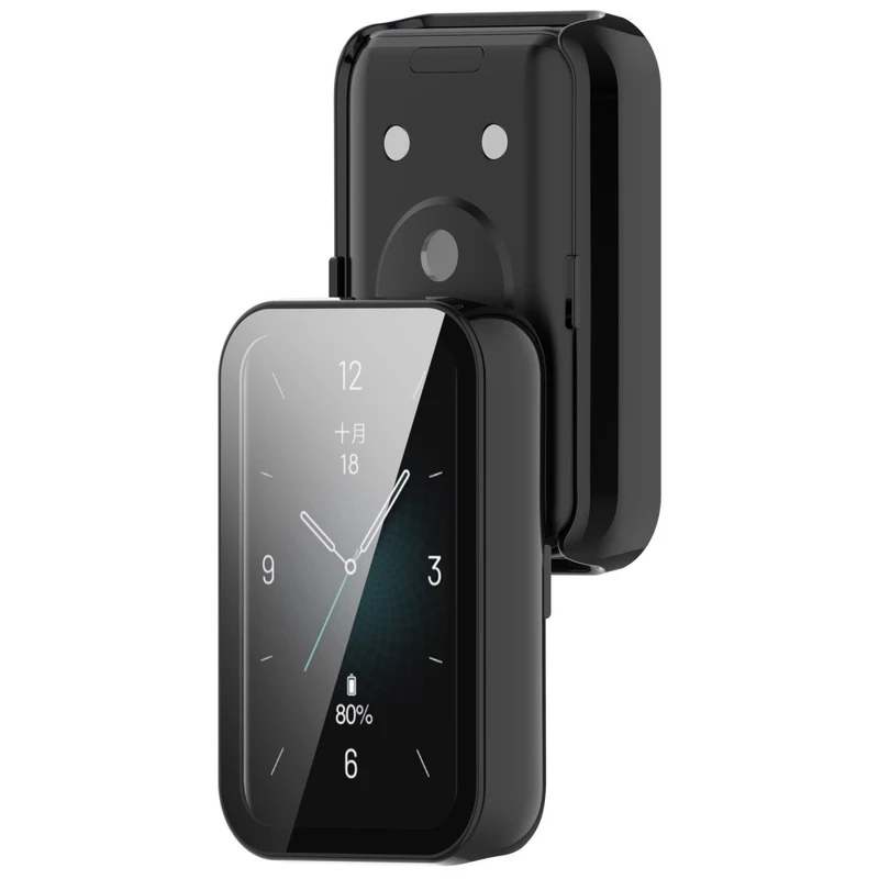 Auffallend Modisch Honor Band 9 Hülle mit Displayschutz in Glas