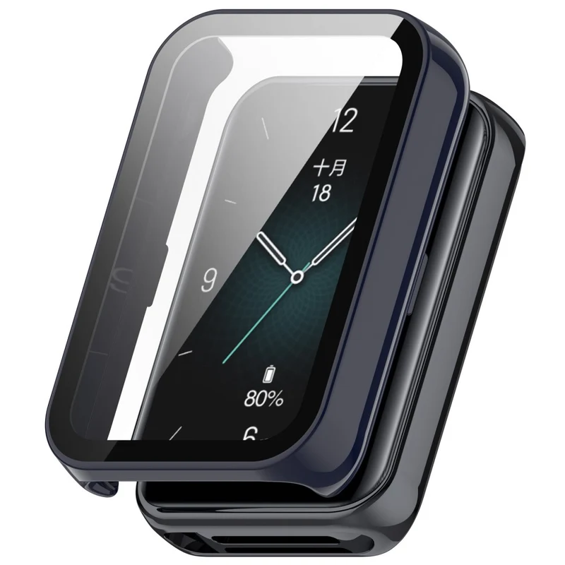 Auffallend Modisch Honor Band 9 Hülle mit Displayschutz in Glas