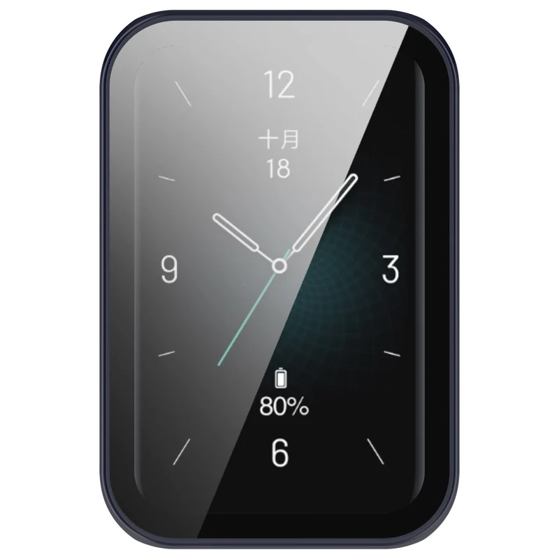 Auffallend Modisch Honor Band 9 Hülle mit Displayschutz in Glas