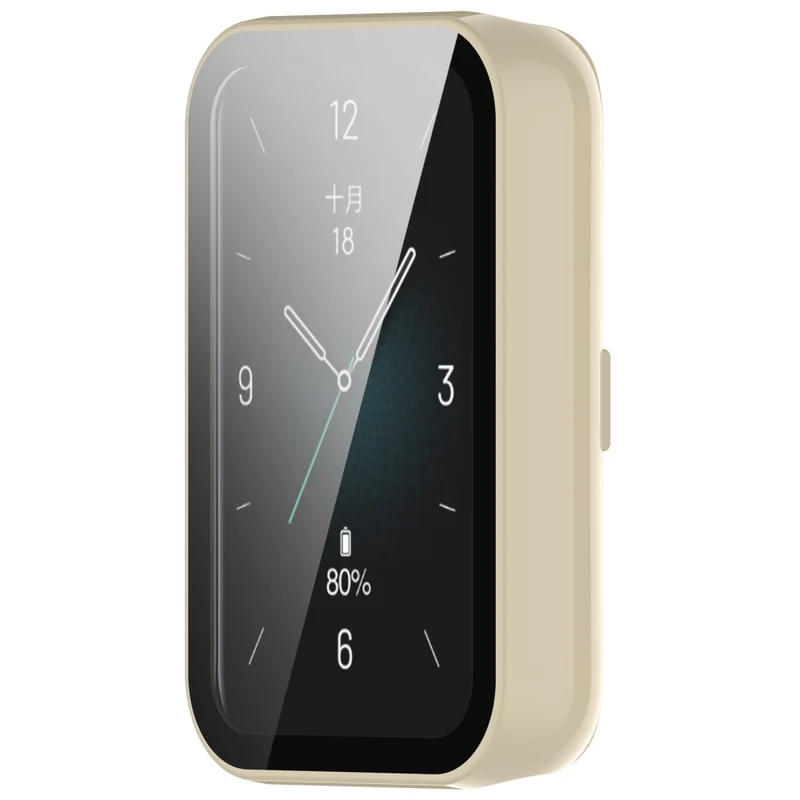 Auffallend Modisch Honor Band 9 Hülle mit Displayschutz in Glas