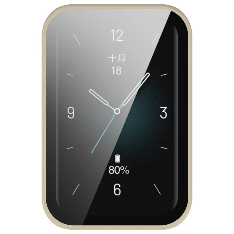 Auffallend Modisch Honor Band 9 Hülle mit Displayschutz in Glas