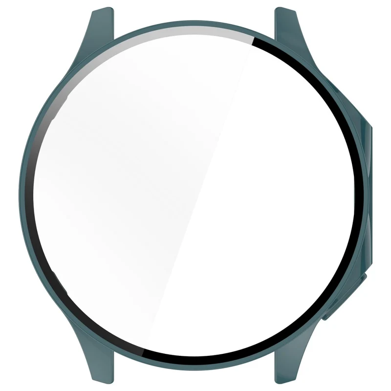 For Oppo Watch X / Watch 2 46mm Drop Protection PC Watch Frame Cover with Tempered Glass Screen Film