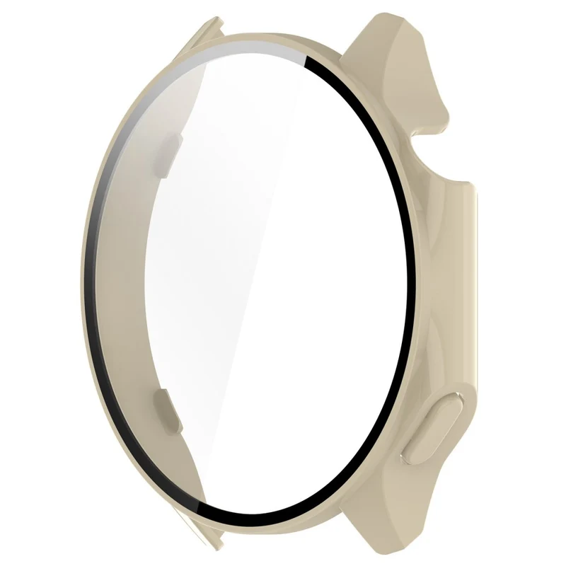 For Oppo Watch X / Watch 2 46mm Drop Protection PC Watch Frame Cover with Tempered Glass Screen Film
