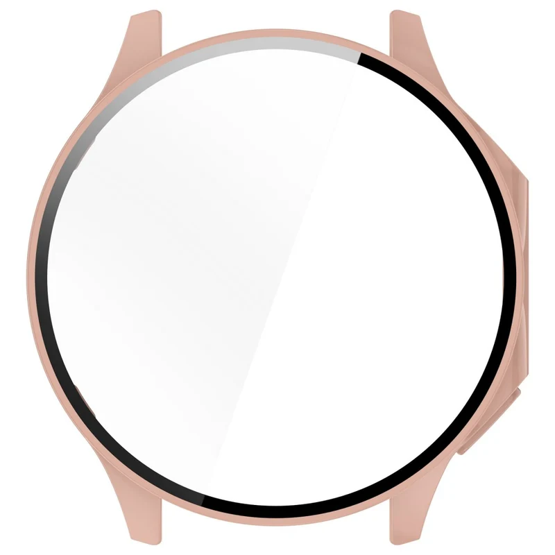 For Oppo Watch X / Watch 2 46mm Drop Protection PC Watch Frame Cover with Tempered Glass Screen Film