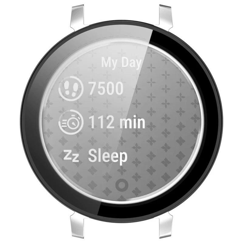Großartig Garmin Lily 2 Hülle mit Displayschutz in Glas