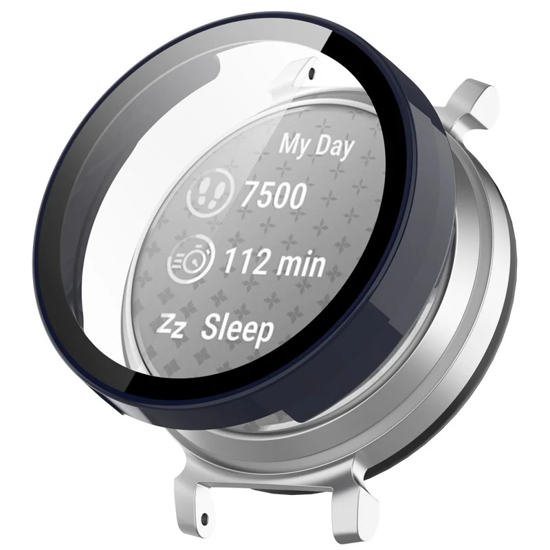 Großartig Garmin Lily 2 Hülle mit Displayschutz in Glas