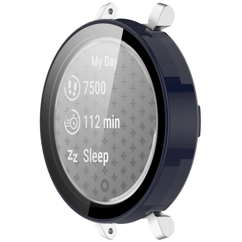 Großartig Garmin Lily 2 Hülle mit Displayschutz in Glas