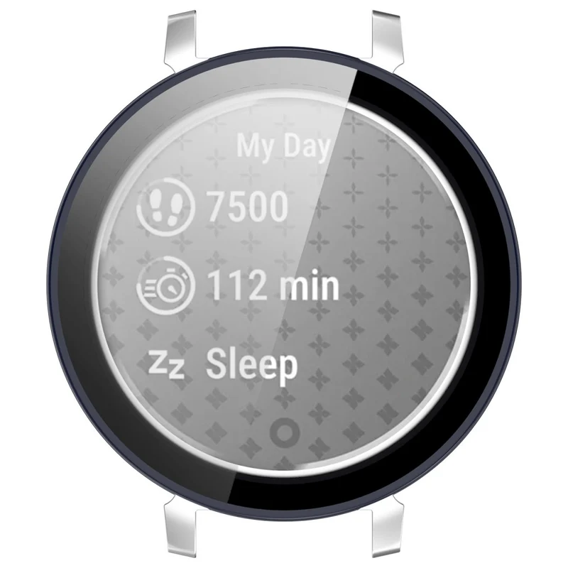 Großartig Garmin Lily 2 Hülle mit Displayschutz in Glas