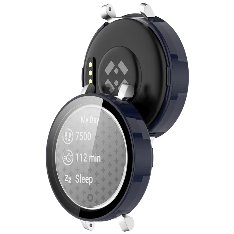 Großartig Garmin Lily 2 Hülle mit Displayschutz in Glas
