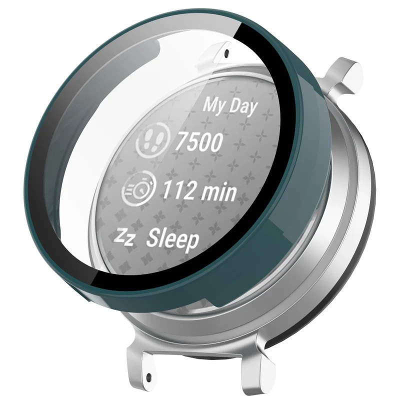 Großartig Garmin Lily 2 Hülle mit Displayschutz in Glas