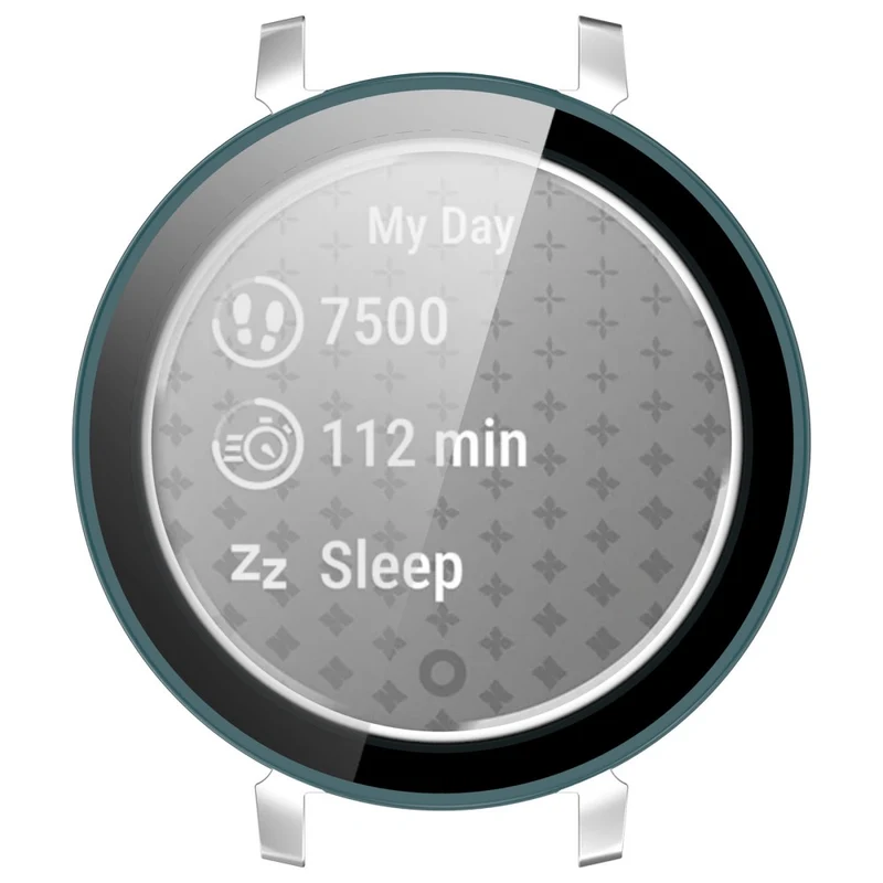 Großartig Garmin Lily 2 Hülle mit Displayschutz in Glas