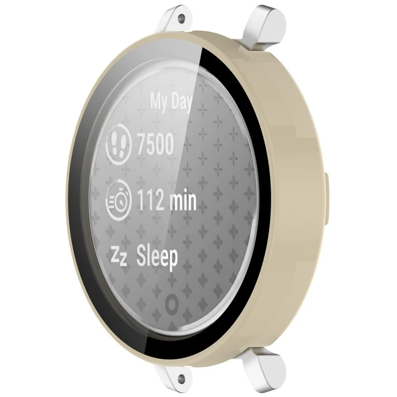 Großartig Garmin Lily 2 Hülle mit Displayschutz in Glas
