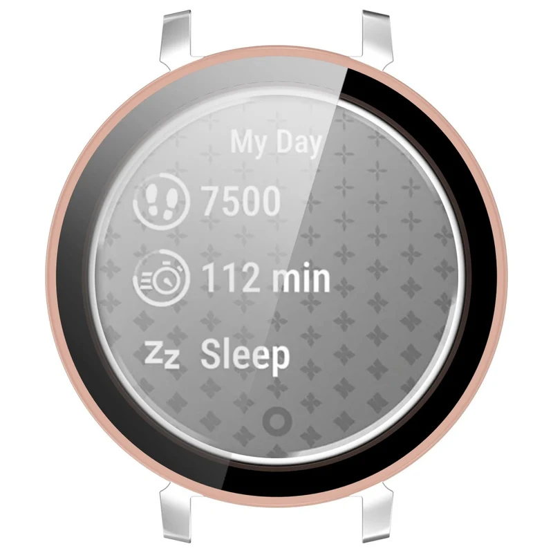 Großartig Garmin Lily 2 Hülle mit Displayschutz in Glas