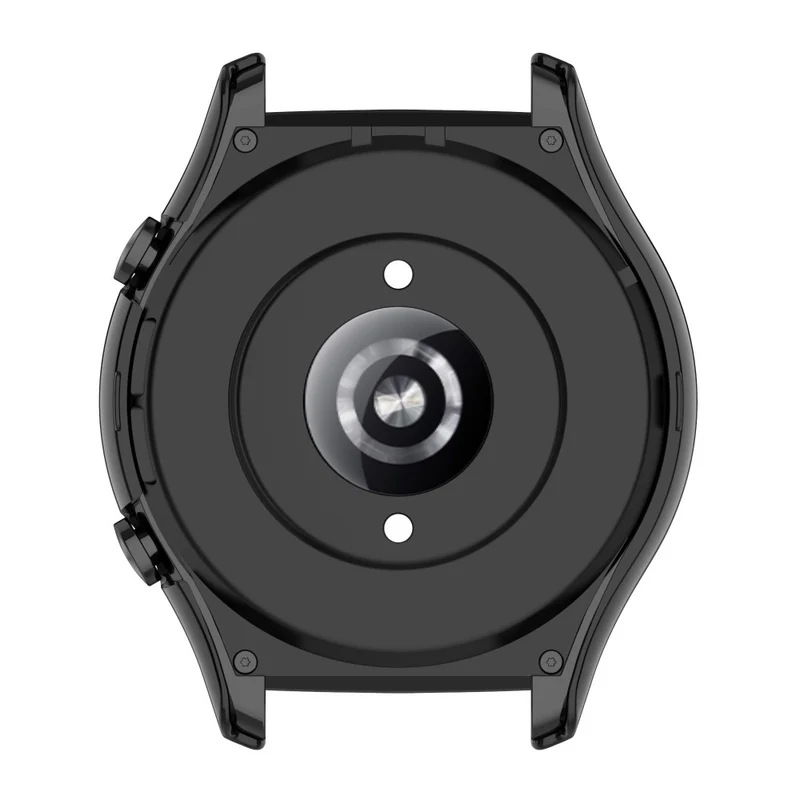 For Honor Watch GS 4 Smartwatch Frame Cover Hard PC Case with Tempered Glass Screen Film
