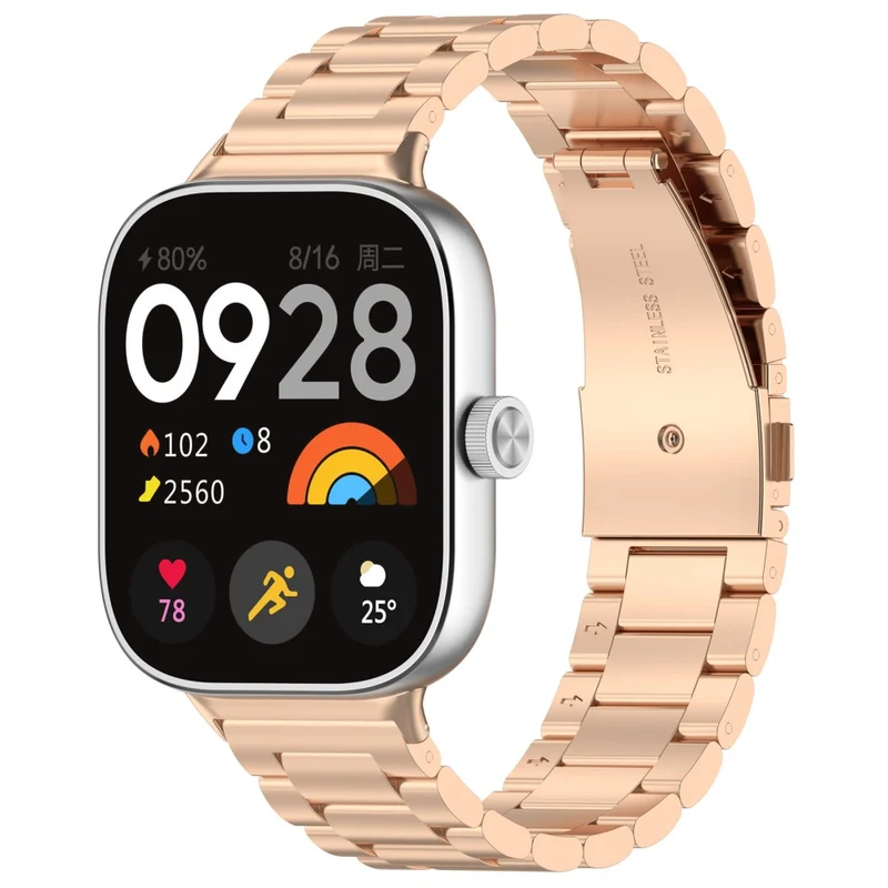Sehr Cool Xiaomi Redmi Watch 4 / Xiaomi Smart Band 8 Pro Metall Universell Armband