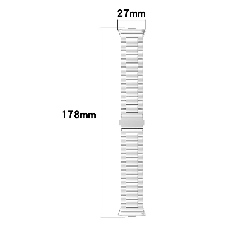 Sehr Cool Xiaomi Redmi Watch 4 / Xiaomi Smart Band 8 Pro Metall Universell Armband