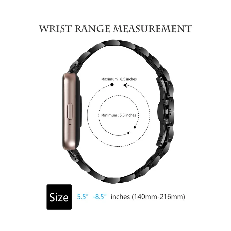 Mega Sympathisch Samsung Galaxy Fit 3 Metall Armband