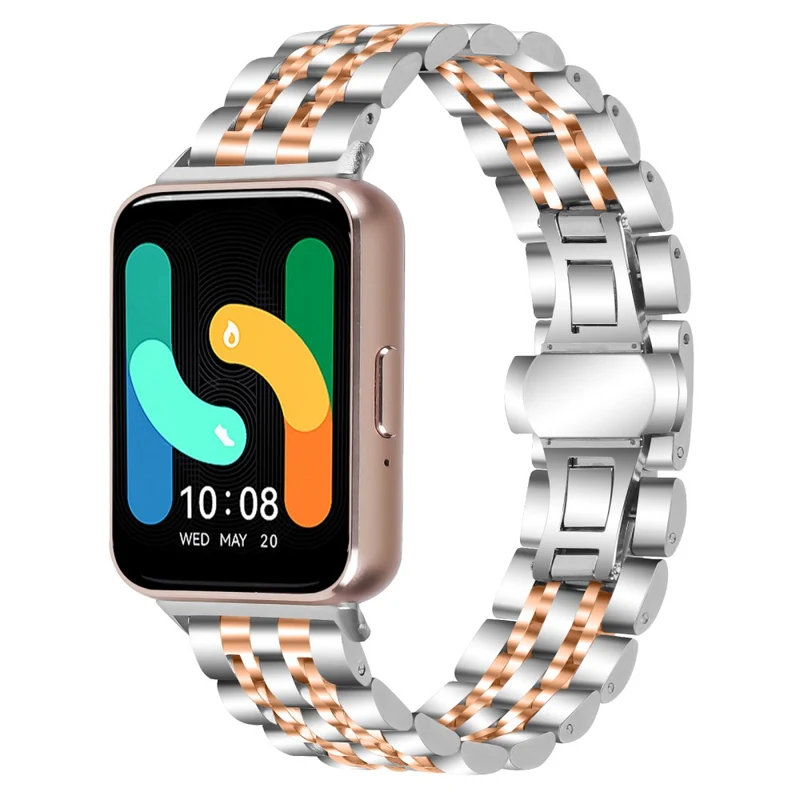 Sehr Bequem Samsung Galaxy Fit 3 Metall Armband