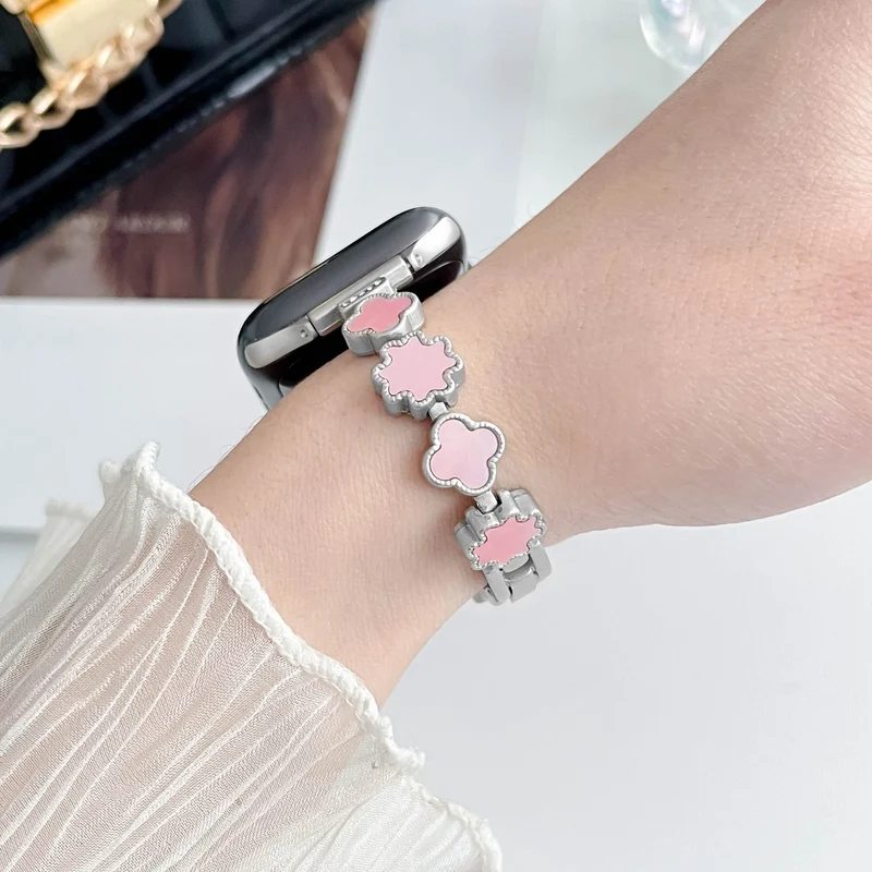 Süß Apple Smartwatch Metall Universell Armband
