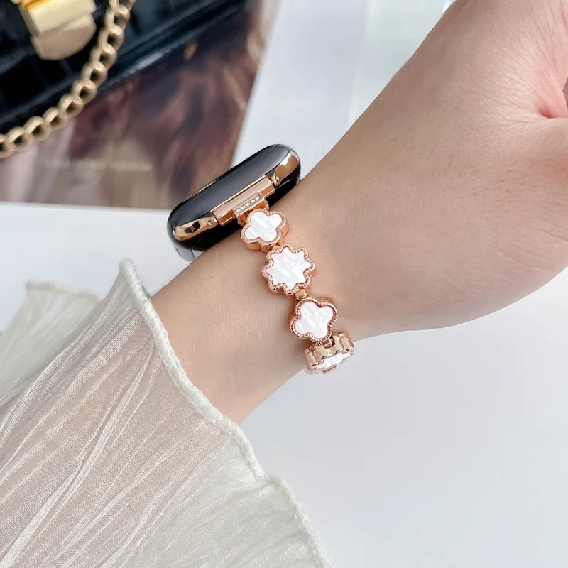 Süß Apple Smartwatch Metall Universell Armband